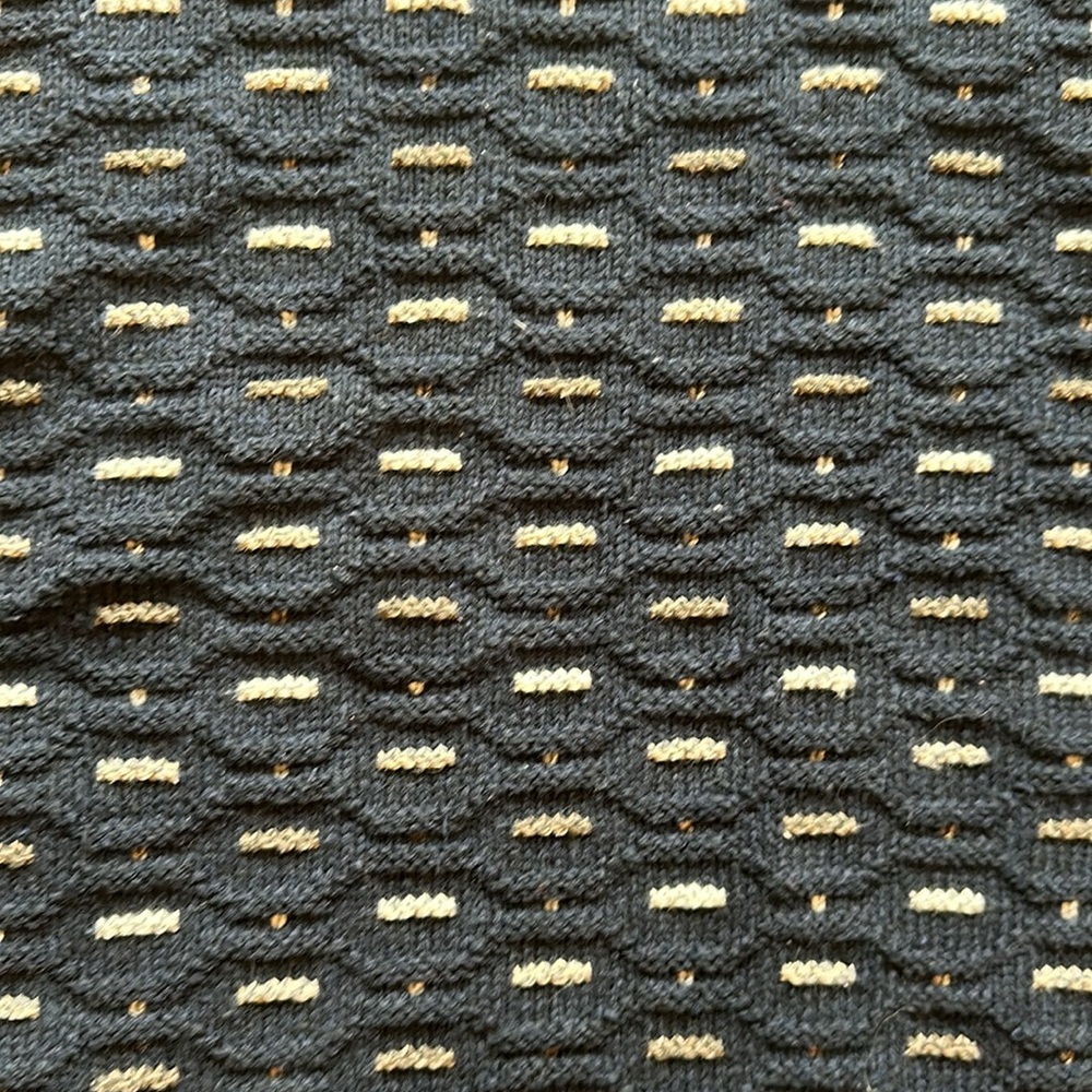 Vtg Croft & Barrow Abstract 3d Sweater - image 3